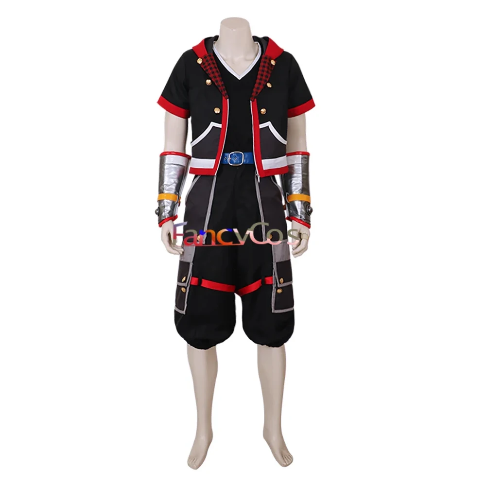 Костюм для косплея по мотивам игры Kingdom Hearts III Sora костюм взрослых Deluxe сделанный на