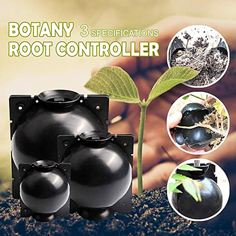 

2Pcs Reusable Plant Root Growing Box Cutting Grafting Rooting Ball Garden Rooting Propagation Ball S Breeding Equipment