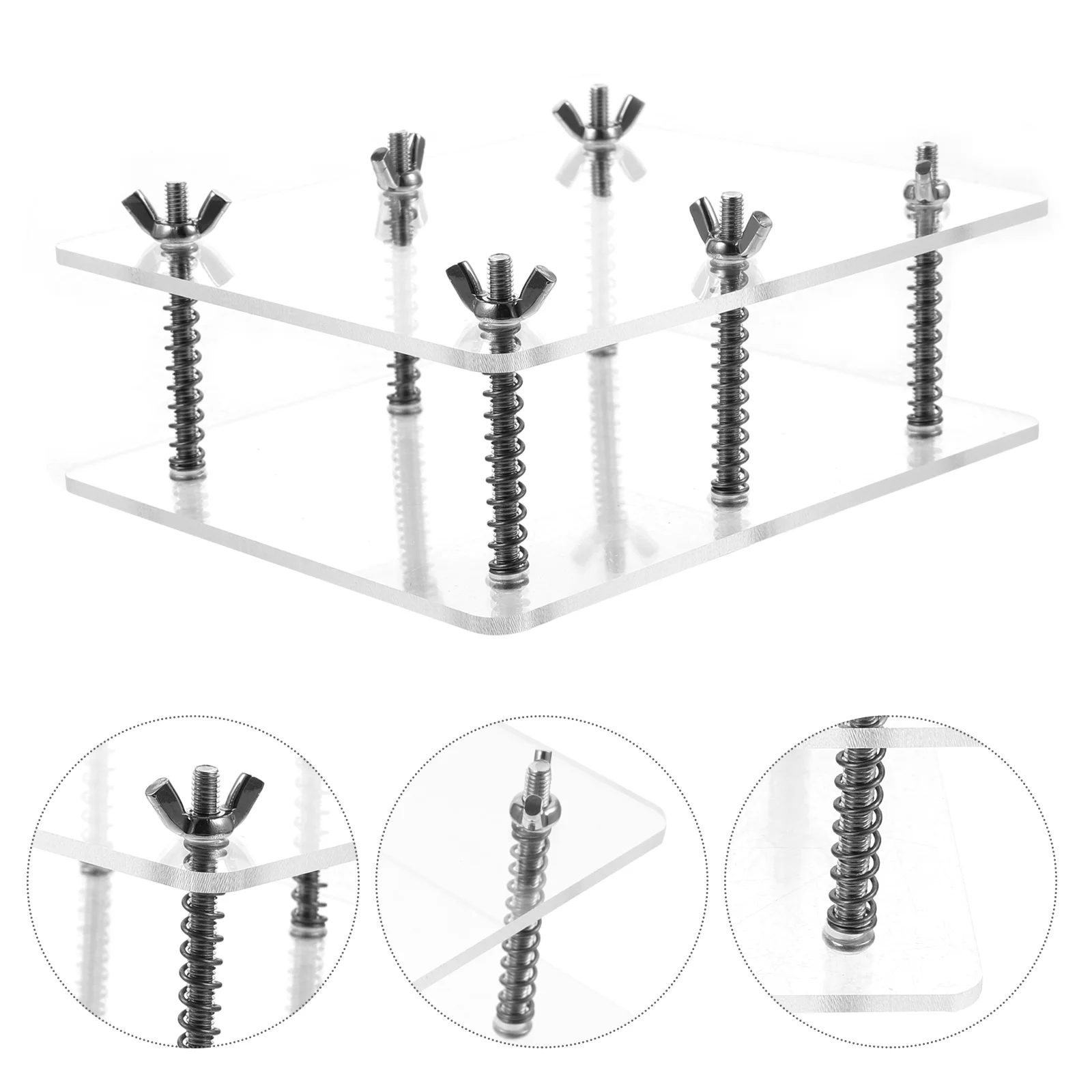 

1 set of Card Bending Corrector Card Presser Card Storage Holder Repairing Tool