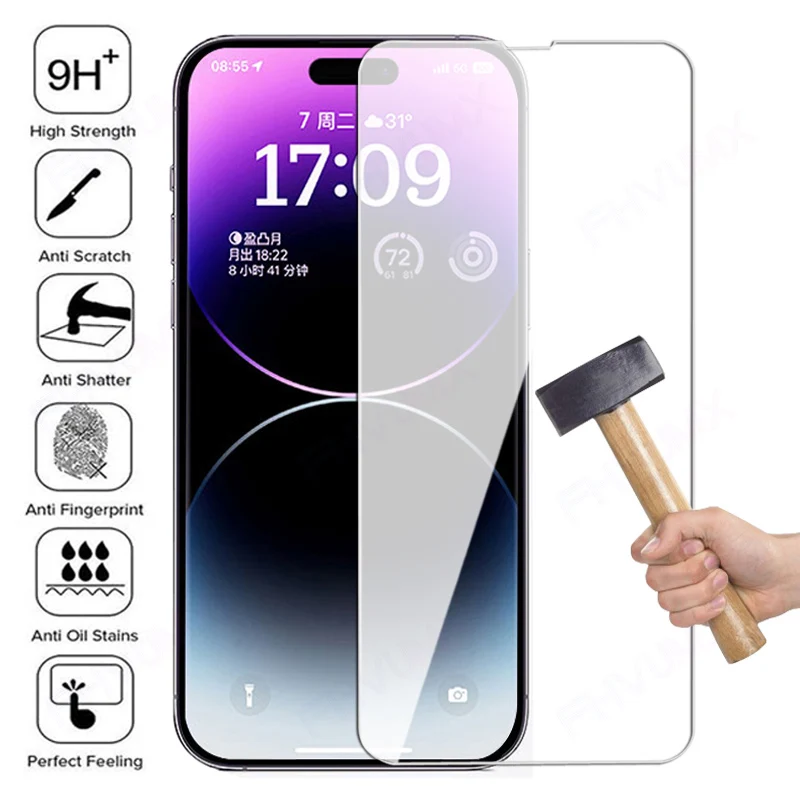 

Защитное стекло 11D для Apple iPhone 14 13 12 11 Pro Max mini Plus, закаленное стекло для защиты экрана iPhone X, XR, XS Max, защитная пленка