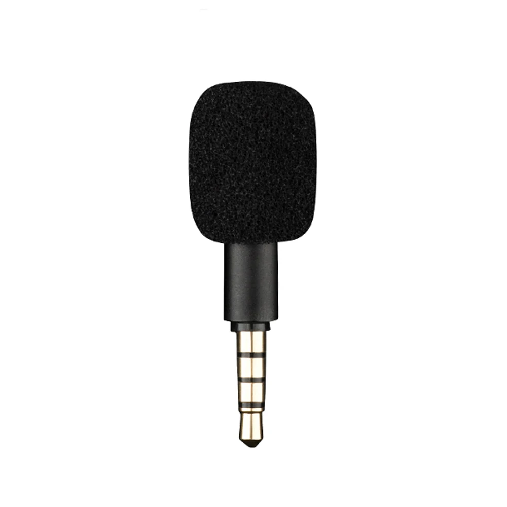 

Portable Mini Microphone Jack 3.5mm Aux 4 Pole/ 3 Pole Karaoke Mic For Recorder Mobile Phone Smart Phone Computer Laptop