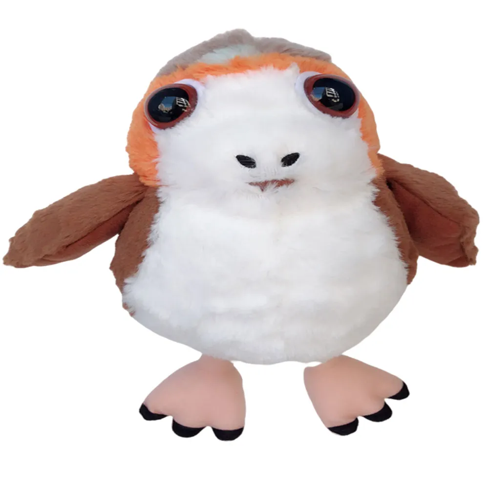 

Плюшевая кукла Porg Bird, мягкая игрушка, рождественские подарки для детей, реквизит для косплея