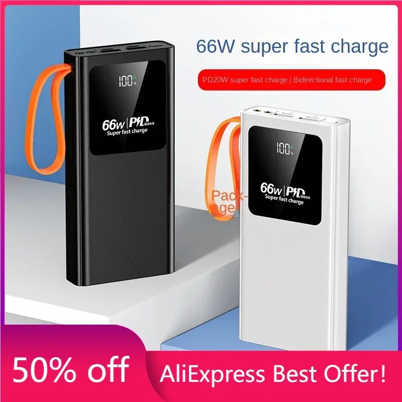 

High Capacity Portable Power Bank 20000mAh with Super Fast Charging for Outdoor Activities