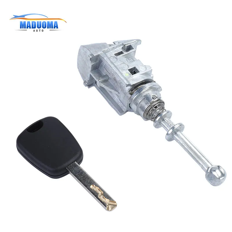 Передний левый цилиндр замка зажигания с ключом 9170.Y0 9170Y0 для Peugeot 407 Citroen C4 2004-2011 Picasso 2006-2008