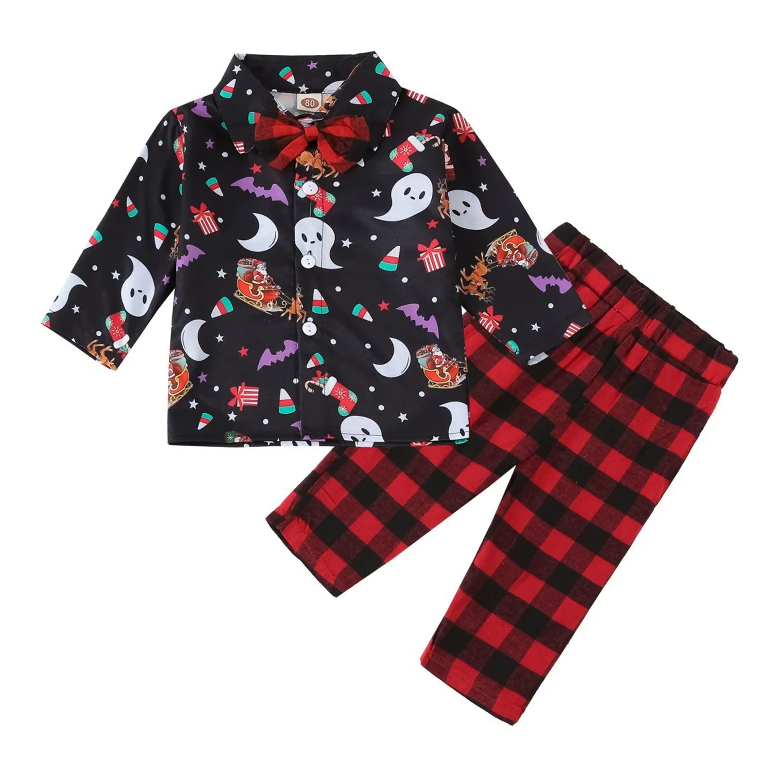 

Детский спортивный костюм, комплект платья для маленьких мальчиков, детский флисовый свитшот для мальчиков на Рождество, комбинезон для маленьких девочек, штаны для маленьких девочек, зимняя одежда