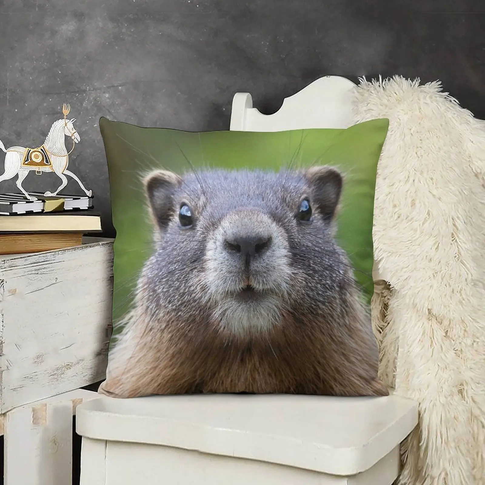 Мраморная декоративная подушка Рождественские декоративные подушки Наволочки