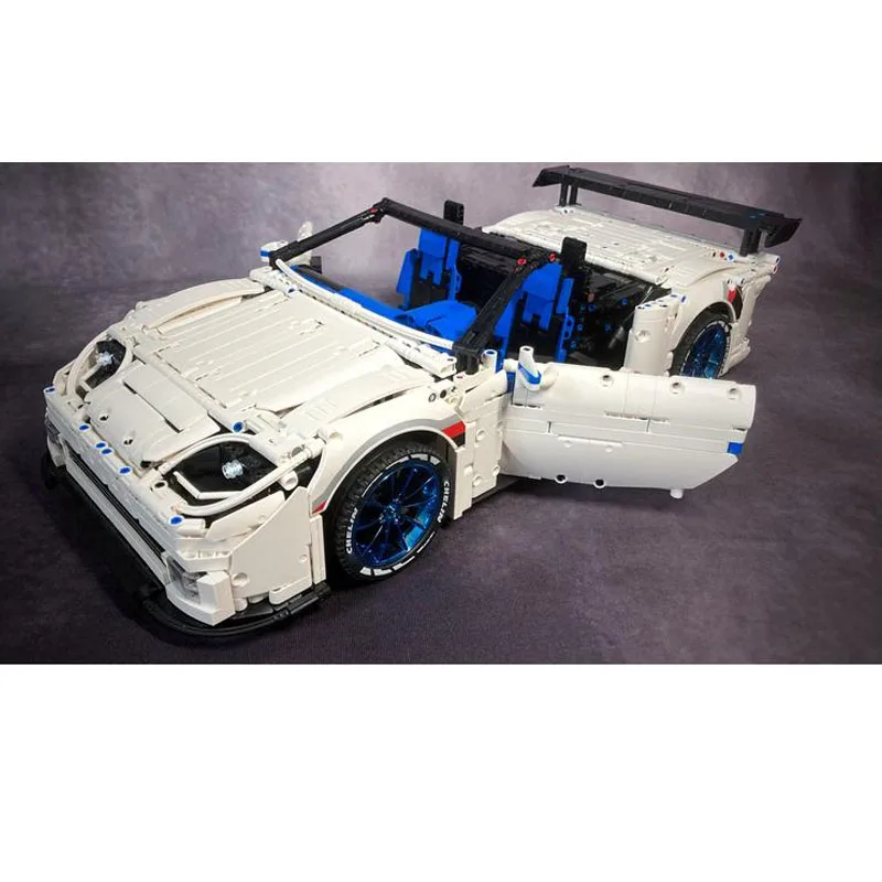 Классическая модель MOC-154847 Vita C6 ZR1 передвижной автомобиль гоночная серия