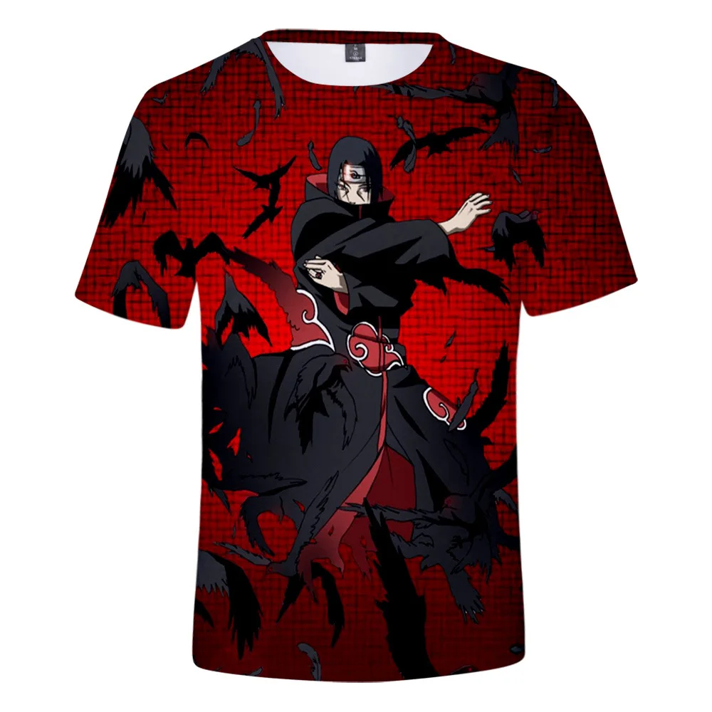 

Anime Naruto Chlidren's Clothing Kids Tshirt Oversized T-shirt Cartoon Unisex Quick-drying T Shirt Fashion Short Sleeve Top Tees