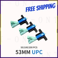 new model 53mm sc upc fast connector single mode connector ftth tool cold connector tool fiber optic fast connnector