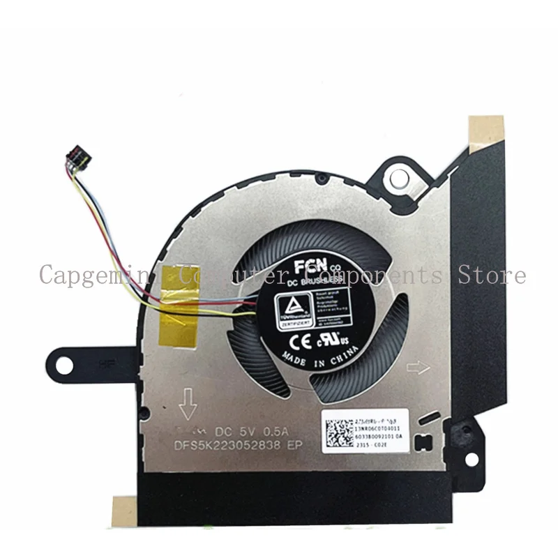 Новый вентилятор охлаждения процессора и графического для ASUS Flow13 GV301 GV301Q GV301QC GV301QE