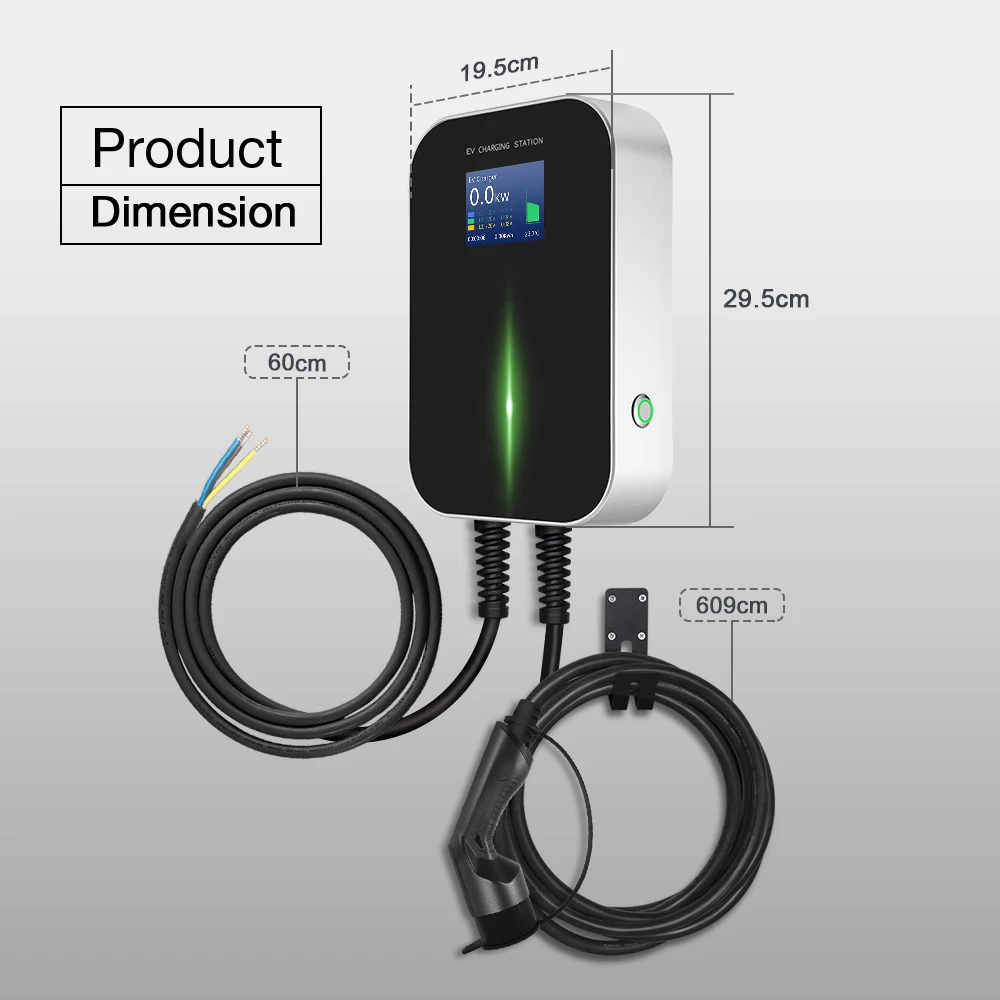 

Wallbox 22kw EV Charger Level 2 Fast Charging Station