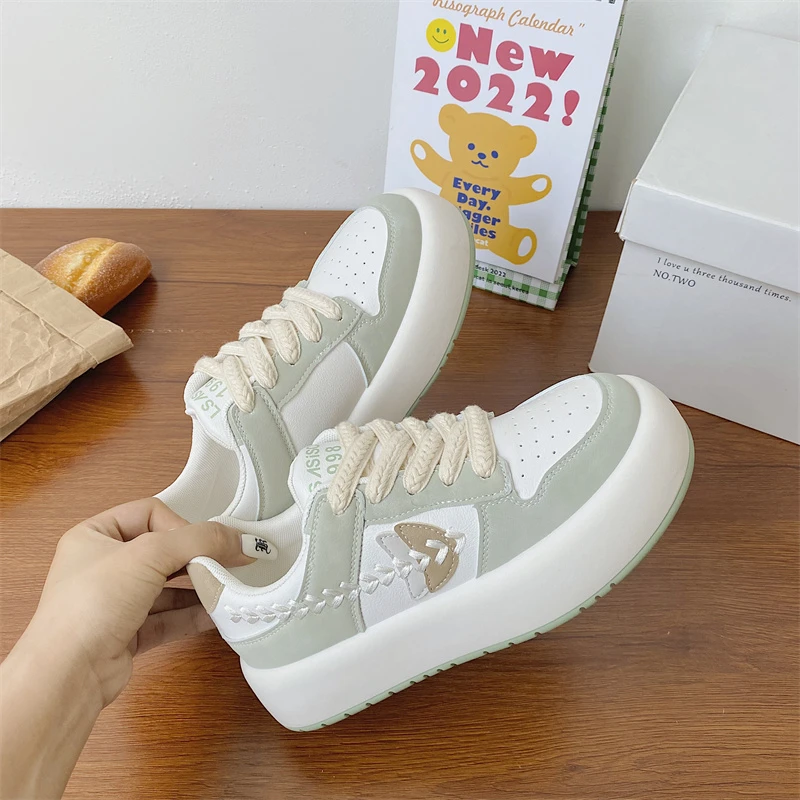 

Женские кроссовки в корейском уличном стиле, спортивная обувь для отдыха и спорта, морская соленая синяя обувь, для летнего сезона