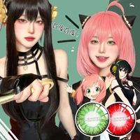 Bio-essence Pair Cosplay Color Contact Lenses Green Lense Anime Lense Spy Family Anya Lenses Anya Cosplay