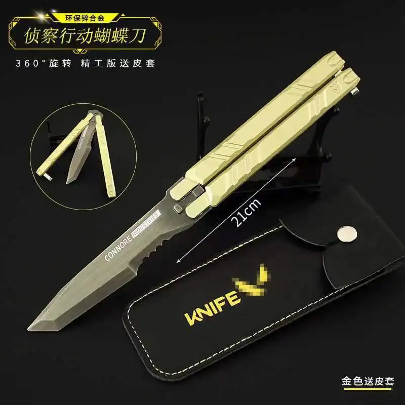 

Valorant Melee Knife 2.0 Champion 2022 Toy Knife Upgrade Version 21cm Uncut Safe Cosplay Bali Song Alloy Model Knive Toy for Kid