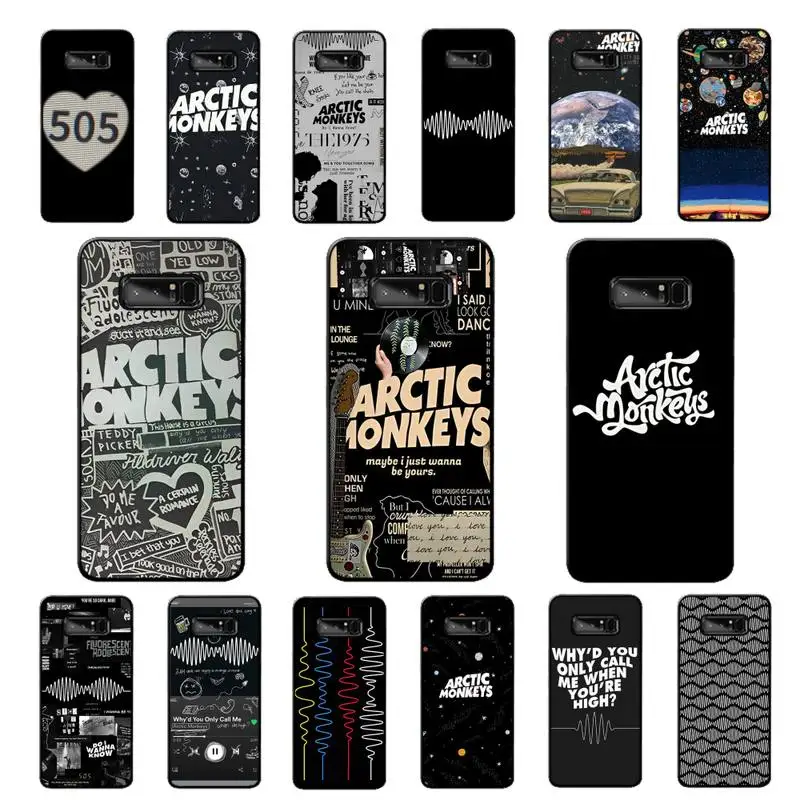 

Arctic Monkeys Phone Case for Samsung Note 5 7 8 9 10 20 pro plus lite ultra A21 12 02