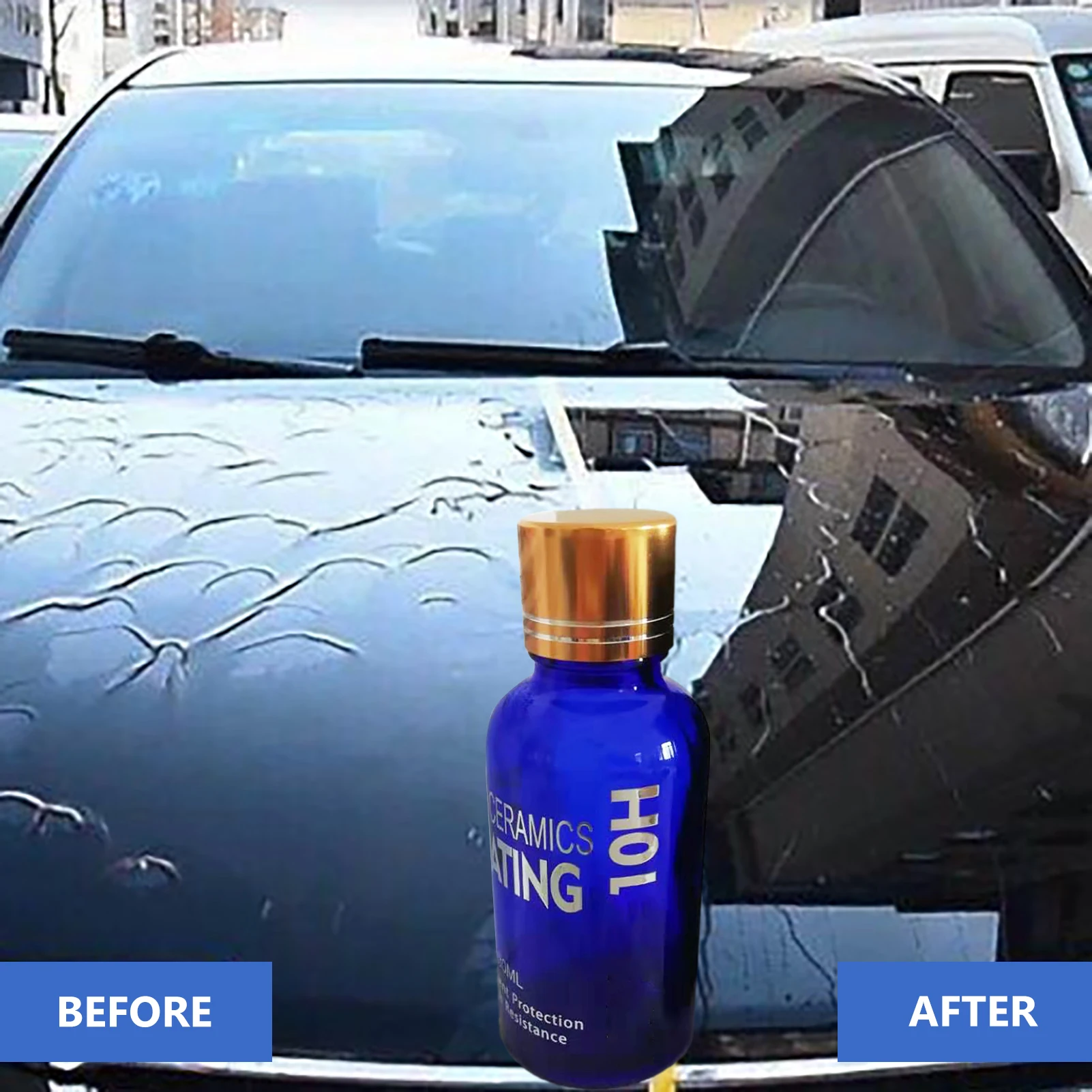 

30ml 10H Hydrophobic Paint Care Polish Liquids Car Detailing Ceramic Coating Care Anti-Corrosion Nano Glass Plated Crystal