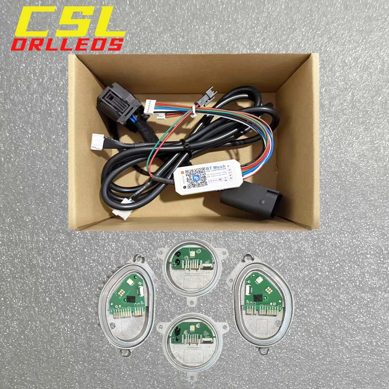 

RGBW для BMWF95 X5M G05 X5 Laser X6 G06 RGB многоцветные светодиодные платы DRL модуль дневных ходовых огней 2019-2022