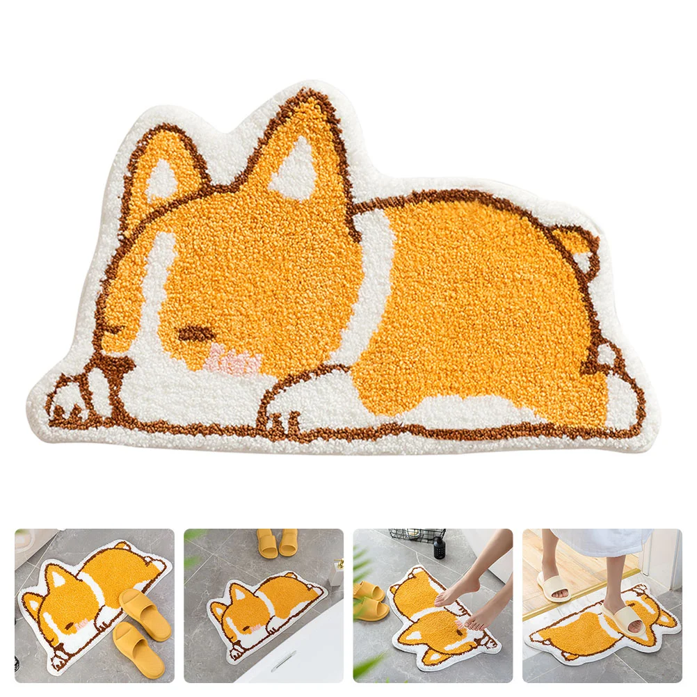 

1Pc Household Lovely Ground Mat Floor Protective Cushion Bathroom Non-slip Mat