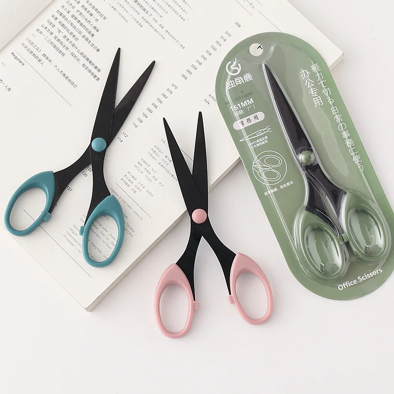 

Cute Multifunctional Stainless Steel Hand Scissors Mini Portable Kawaii Art Scissors School Stationery Novelty