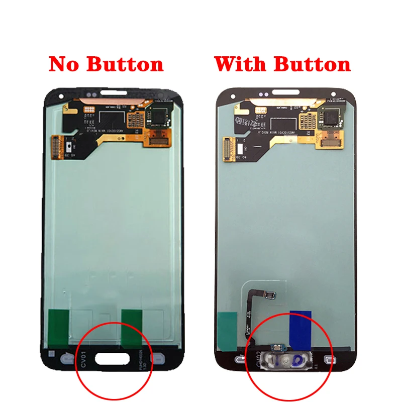 Фото Pop 5,1 дюйма с Minor Brun для Samsung S5 ЖК-дисплей G900 G900F G900M G900H G900V SM-G900F Сенсорный экран с кнопкой «Домой» №4