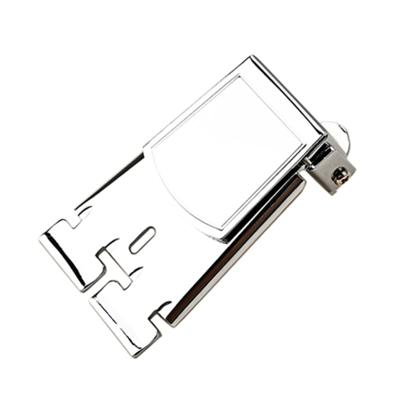 

Прочный цинковый сплав Мост банджо Tailpiece хромированный Banjo Tailpiece 5 String Banjo Banjolele peразмещение частей