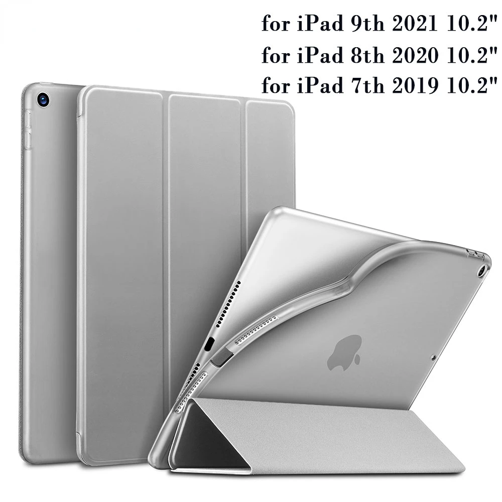 

Case For IPad 9 8 7 Soft TPU Smart Case For Apple IPad 7 7th 8 8th 9 9th Generation 2021 10.2inch Cover For IPad 8th 2020 Sale