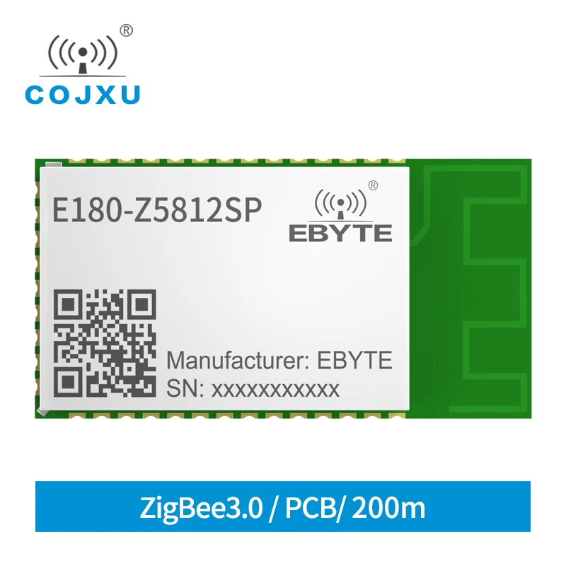 Беспроводной приемопередатчик ZigBee3.0 TLSR8258, 2,4 ГГц, 12 дБм, модуль приемника с низким энергопотреблением, сенсорная антенна для печатной платы, фотография
