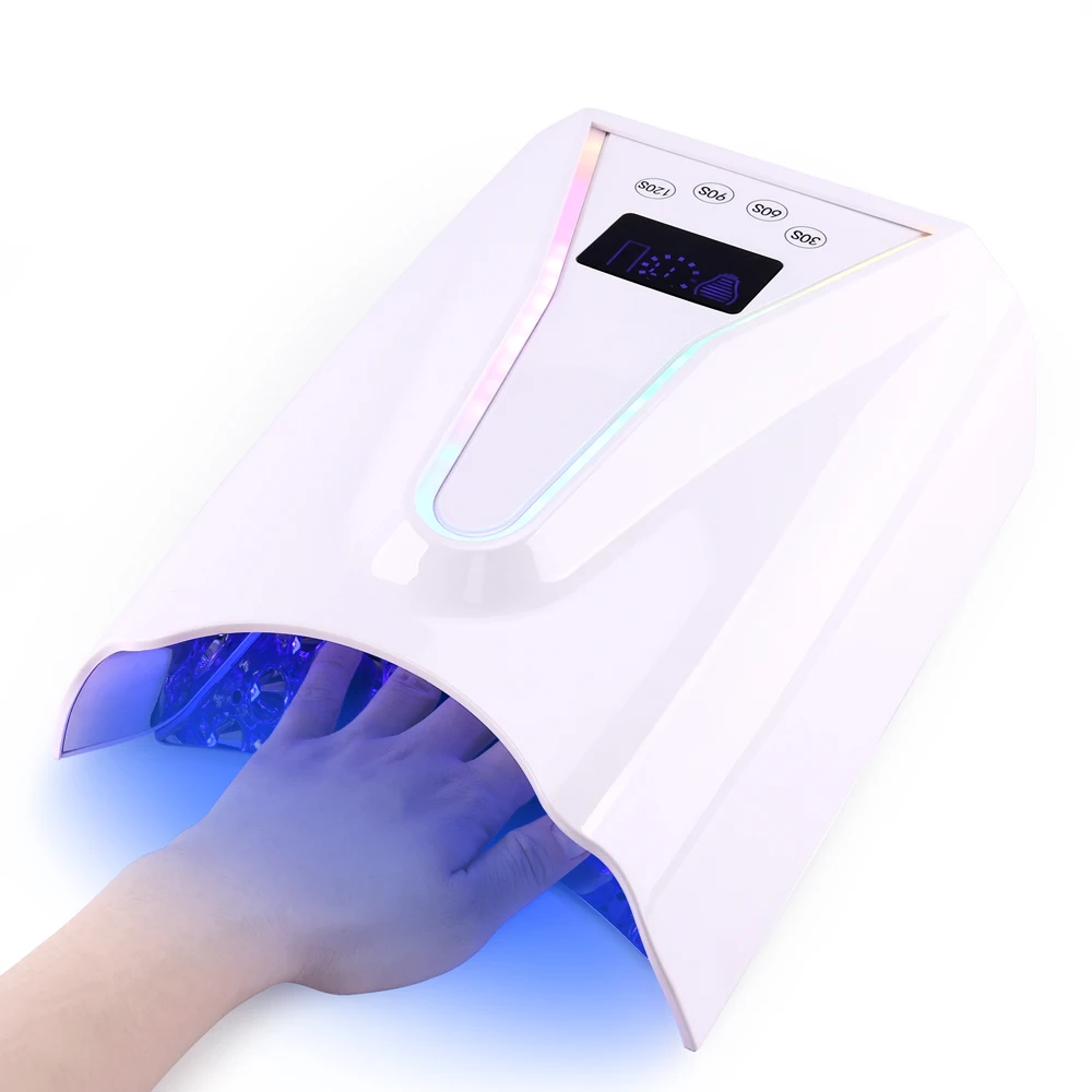2024 Новая мощность 128 Вт перезаряжаемая Rainbow Illumina Light Pro Cure УФ-светодиодная лампа