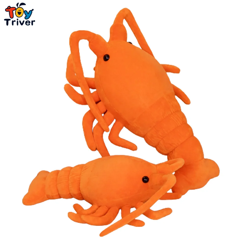 

Cute Lobster Plush Toys Stuffed Animals Doll Pillow Cushions Baby Kids Children Boys Girls Birthday Gifts Kawaii Home Room Decor
