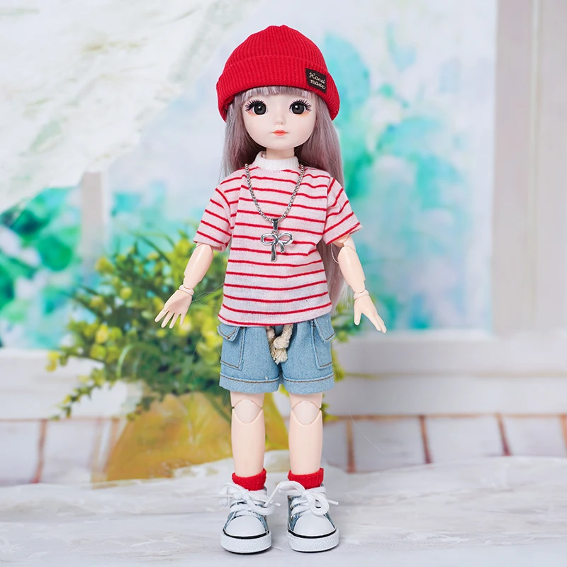 

3D кукла с имитацией глаз для шарнирных кукол, 30 см