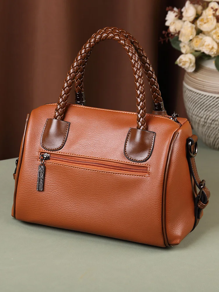 Тканая женская сумка с кошельком 2024 винтажная европейская и американская