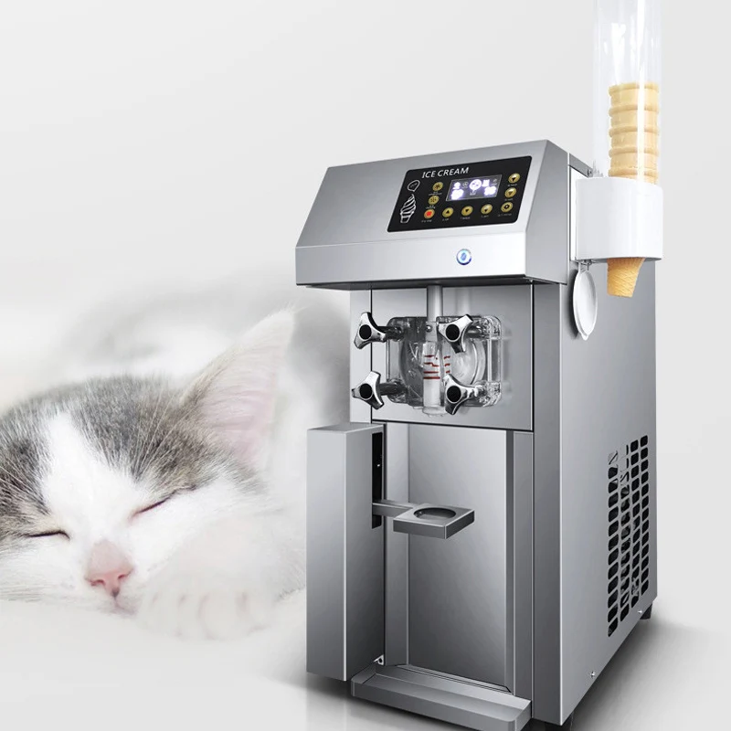 

Машина для мороженого, бытовая автоматическая мини-машина для Фруктового мороженого, электрическая кухонная машина «сделай сам» для молочного коктейля