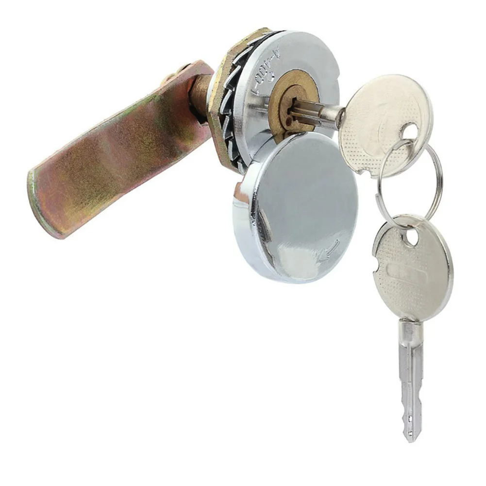 

Durable Door Lock Cam Lock Padlock 22 X 16mm Aluminum Alloy Cabinet Mailbox Drawer Cupboard Lock Cylinder With Cover