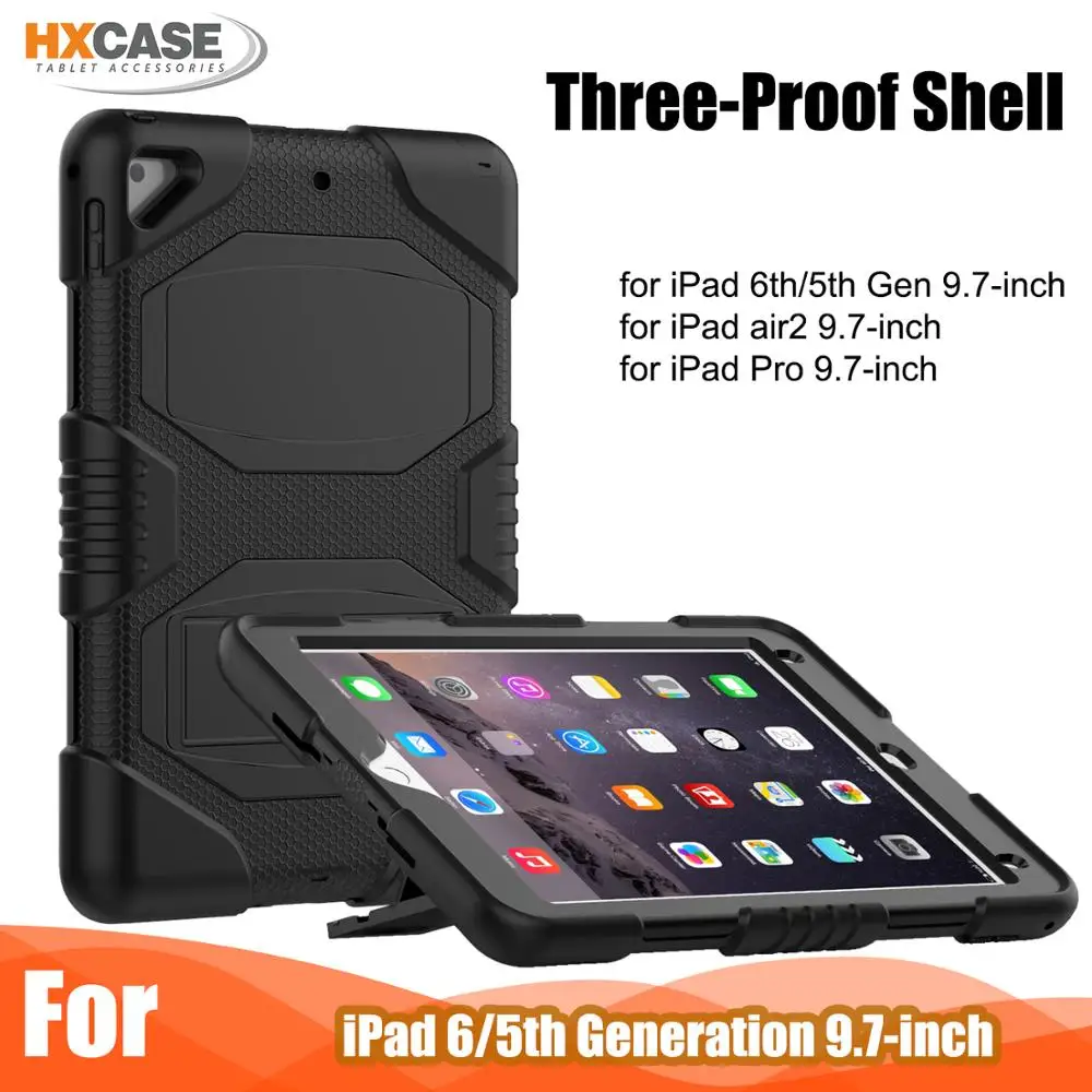 

Встроенный чехол для планшета ipad 5th 6th pro 9,7 air 2 противоударный чехол
