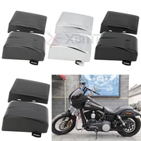 motorcycle abs plastic battery side cover for harley dyna fat street bob low rider fxdl switchback fld 2012 2013 2014 2015 2017