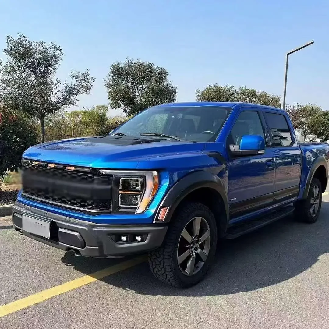 Фото Bodykit XDS для 2015-2021 F-o-r-d F-150, обновление до F-150 Raptor 2024style Facelfit, капот, багажник, крылья, аксессуары для фар №2