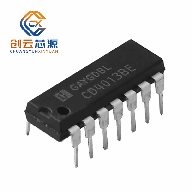 

10pcs New 100% Original CD4013BE Integrated Circuits Operational Amplifier Single Chip Microcomputer DIP-14