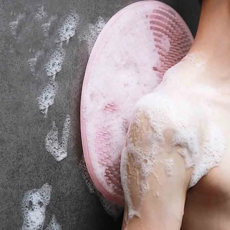 Нескользящий коврик силиконовая щетка для ванны и тела скребок силиконовый