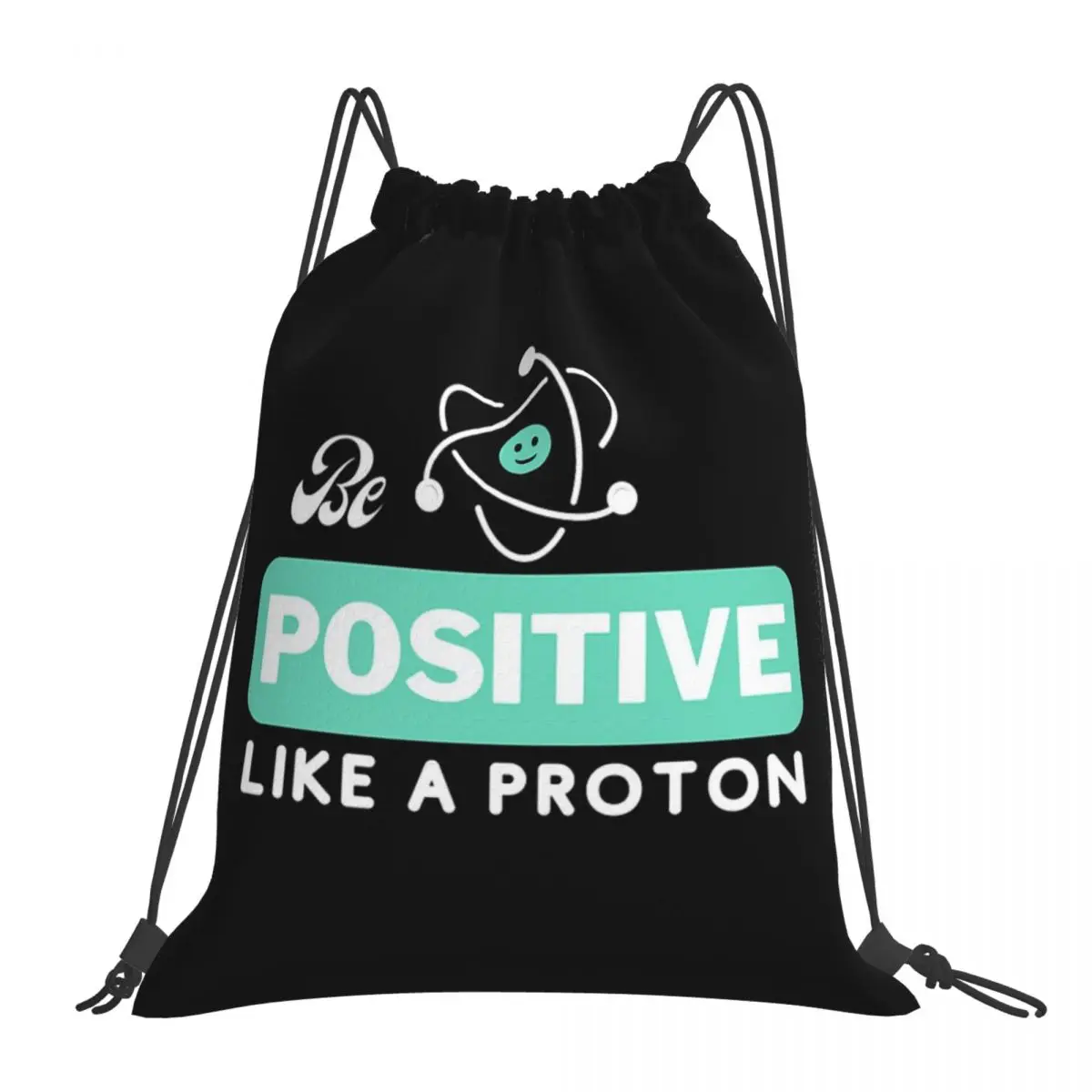 

Funny Science Pun Backpacks Casual Portable Drawstring Bags Drawstring Bundle Pocket Sports Bag BookBag For Man Woman Students