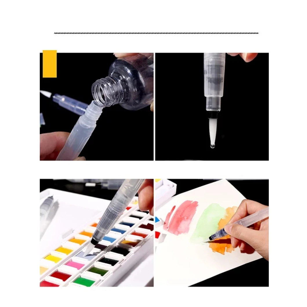 Watercolor Pen Student Stationery Water Color Crayons 0122