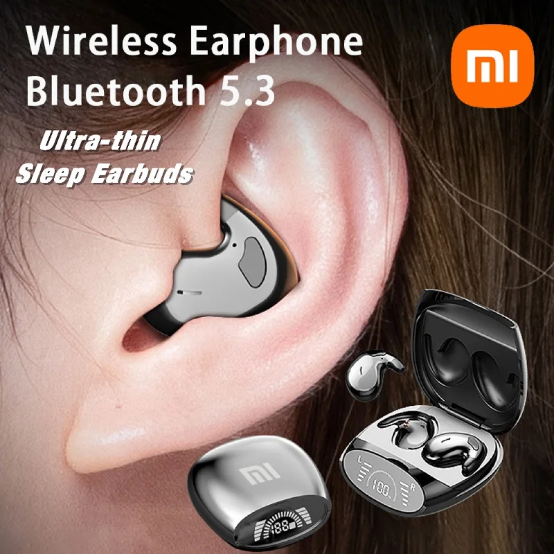 Невидимые наушники Xiaomi Sleep миниатюрные скрытые шумоподавляющие беспроводные