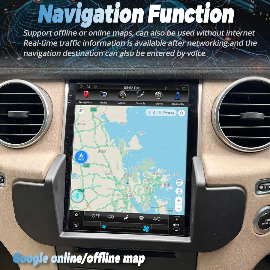 Автомобильный мультимедийный плеер для Land Rover Discovery 4 LR4 2009-2016 Android Тесла экран