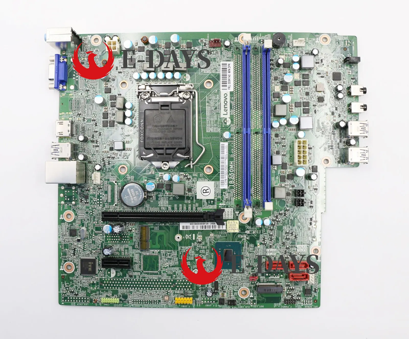 Восстановленная настольная материнская плата IB250MH VER: 1,0 FRU 00XK150 LGA 1151 DDR4