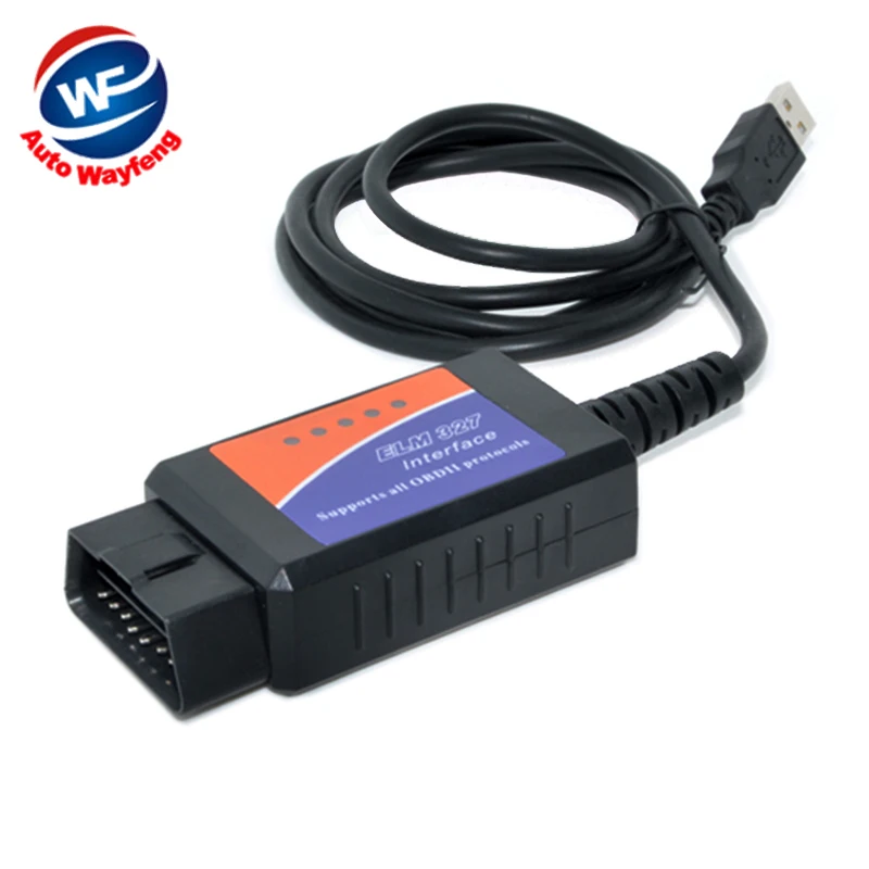 

Top rated ELM327 Interface USB OBD2 Auto Scanner v1.5 OBDII OBD 2 II elm327 usb Super scanner best price top selling