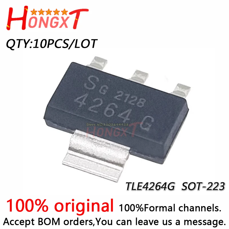 10 шт. 100% Новинка TLE4264G TLE4266G TLE4264 TLE4266 4264G SOT-223.