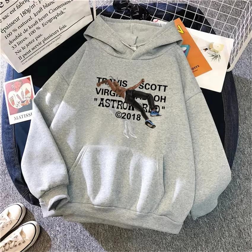 Женская толстовка Travis Scott ASTROWORLD из хлопка