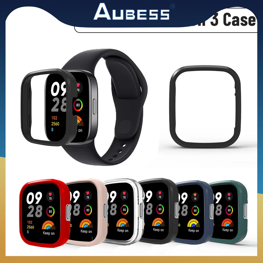 

Smart Watch Case Protective Shell For Redmi Watch Flexible Watch Case Protection Case Shockproof Protective Shell Anti-fall Case