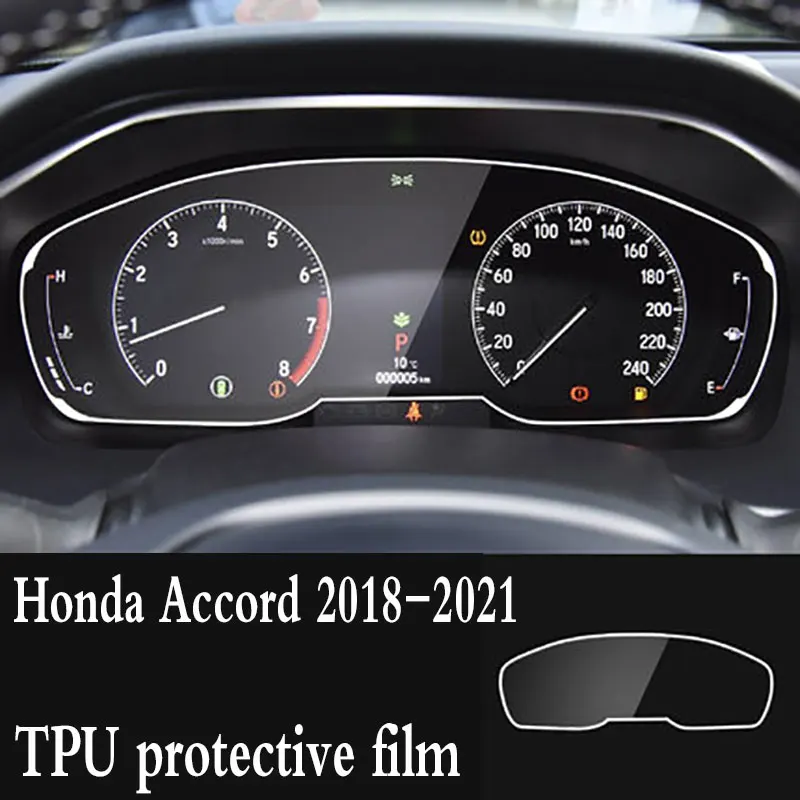 

For Honda Accord 2019 2020 2021 Automotive interior Instrument panel membrane LCD screen TPU protective film Anti-scratch