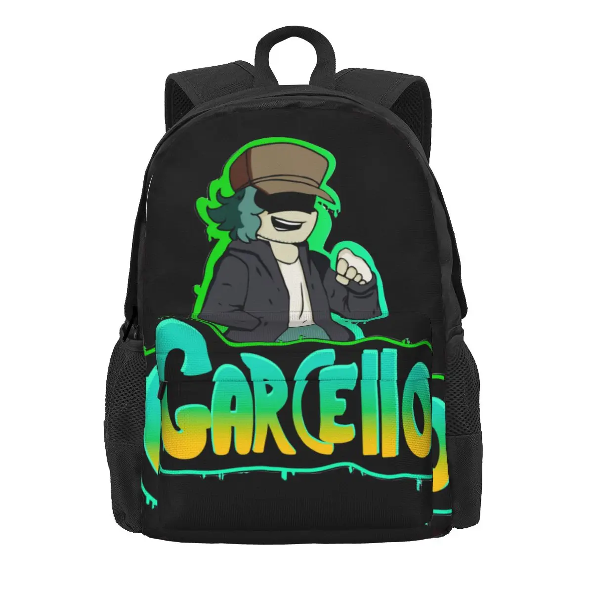 

Garcello Fnf Mod Graffiti Friday Night Funkin Women Backpack Children School Bag Anime Laptop Mochila Kids Waterproof Rucksack