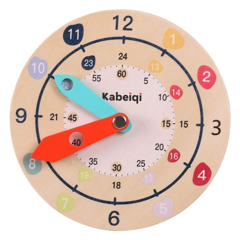 Kids Telling Time Learning Clock for Analog and Digital Time